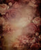 Kate Rétro Beaux-Arts Grandes fleurs Toile de fond Conçu par GQ - Kate Backdrop FR