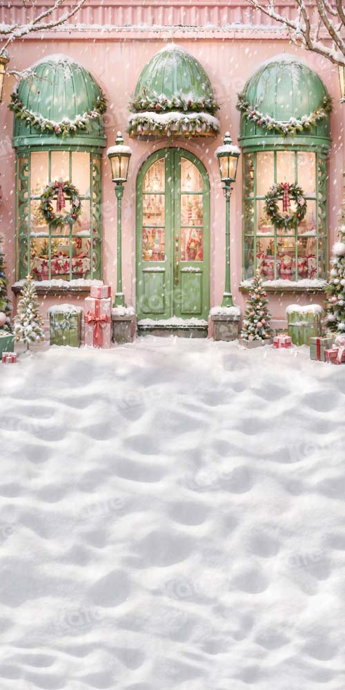 Kate Sweep Mur-à-Sol Noël Rose Magasin Toile de fond conçue par Chain Photographie - Kate Backdrop FR