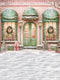 Kate Noël Rose Magasin Neige Sol Toile de fond conçue par Chain Photographie - Kate Backdrop FR