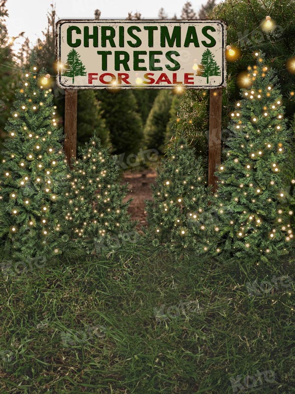 Kate Sapin de Noël Vendre arbres Toile de fond pour la photographie