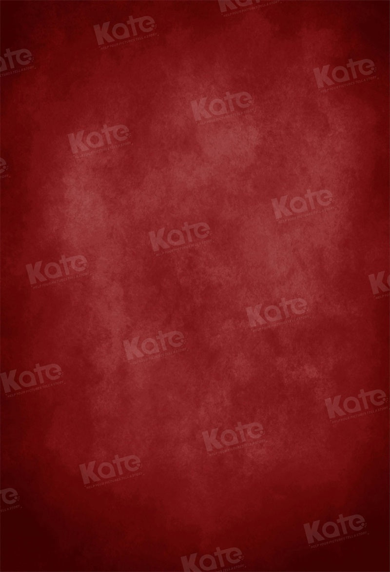 Kate Abstrait Texture Rouge Portrait Toile de fond pour la photographie - Kate Backdrop FR