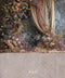 Kate Bohème Floral Beige Rideau Gris foncé Toile de fond conçue par Emetselch - Kate Backdrop FR
