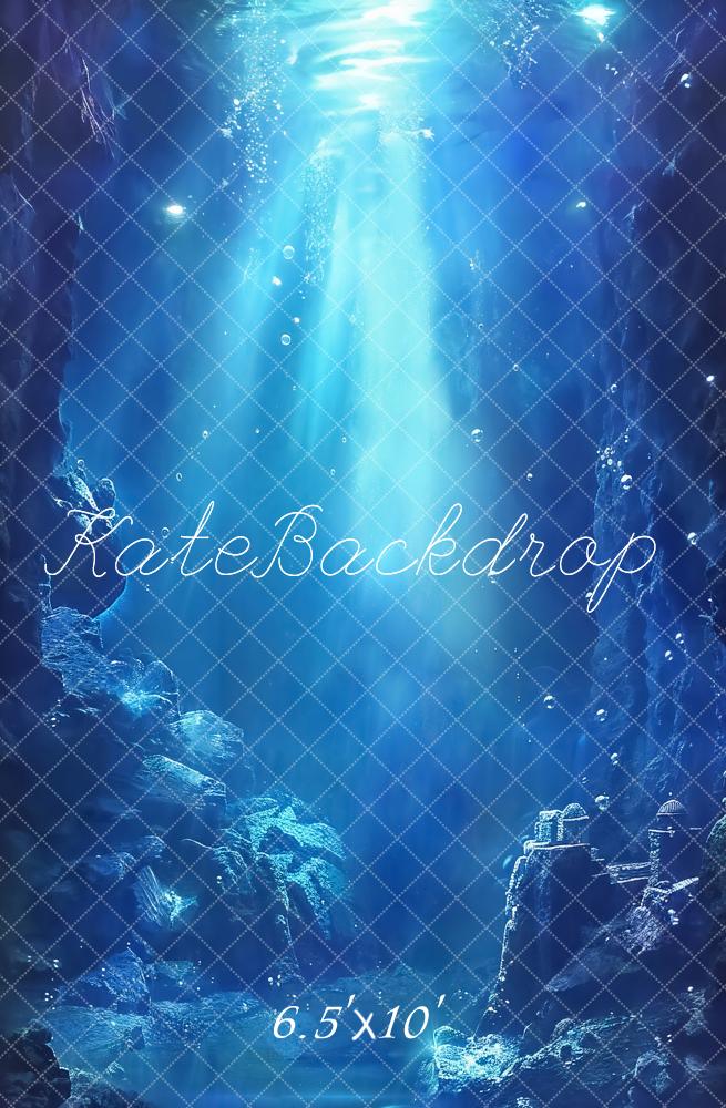 Kate Été Bleu profond Sous-marin Toile de fond conçue par Chain Photographie - Kate Backdrop FR