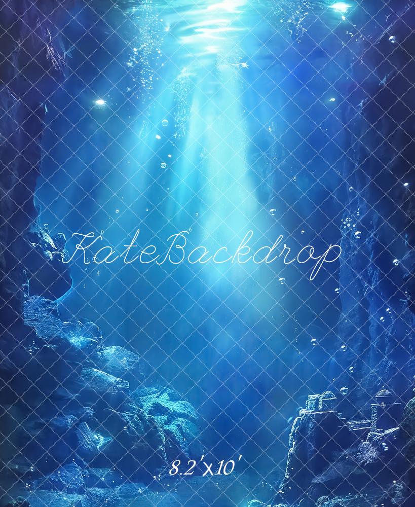 Kate Été Bleu profond Sous-marin Toile de fond conçue par Chain Photographie - Kate Backdrop FR