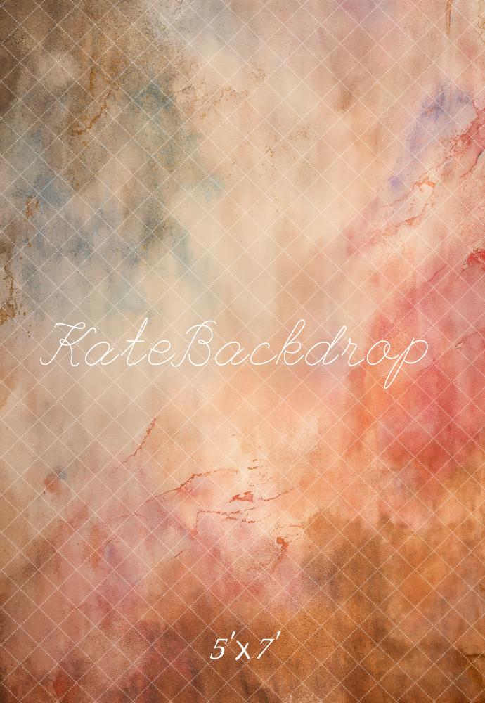 Kate Beaux-Arts Coloré Texture Abstraite Portrait Toile de fond conçue par GQ - Kate Backdrop FR