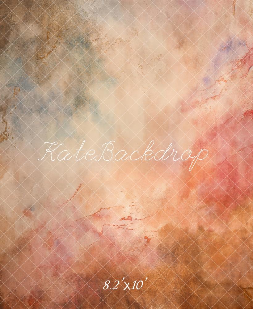 Kate Beaux-Arts Coloré Texture Abstraite Portrait Toile de fond conçue par GQ - Kate Backdrop FR