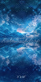 Kate Sweep Mur-à-Sol Nuit de rêve Ciel Nuages Toile de fond conçue par Mini MakeBelieve