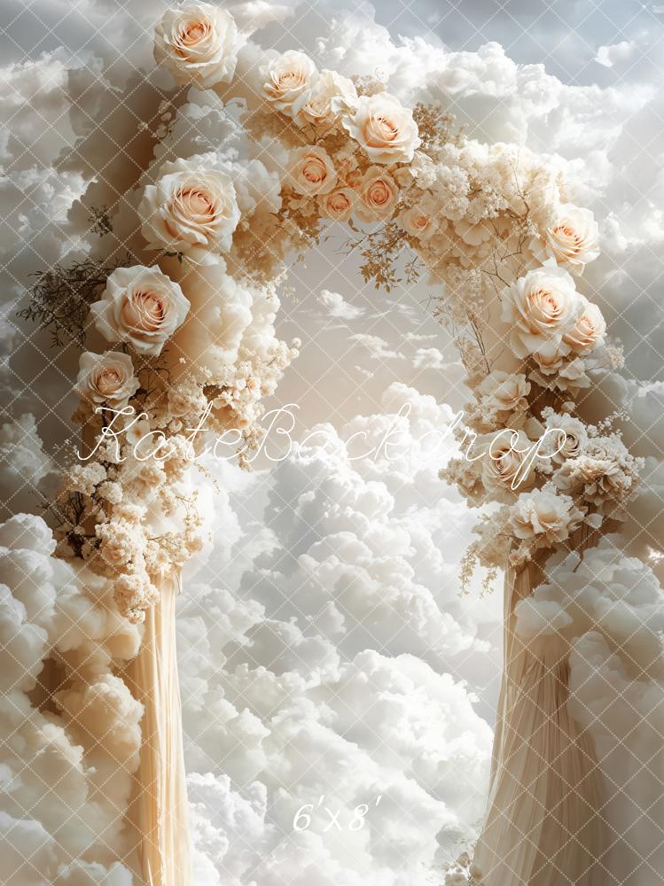 Kate Rêveur Arche de Fleurs Nuage Toile de fond conçue par Chain Photographie - Kate Backdrop FR