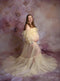 Kate Sweep Mur-à-Sol Beaux-arts Fleur Rose Toile de fond conçue par Lidia Redekopp - Kate Backdrop FR