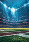 Kate Sports Stade de football Nuit Toile de fond conçue par Emetselch - Kate Backdrop FR