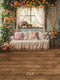 Kate Printemps Fleurs Fenêtre Canapé Toile de fond conçue par Emetselch - Kate Backdrop FR