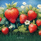 Kate Été Champ de Fraises Herbe Toile de fond conçue par Emetselch - Kate Backdrop FR