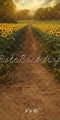 Kate Sweep Mur-à-Sol Été Tournesols Chemin Toile de fond conçue par Emetselch - Kate Backdrop FR