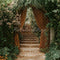 Kate Arche Escaliers Verdure Luxuriant Toile de fond conçue par Emetselch - Kate Backdrop FR