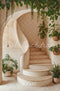 Kate Arche Escaliers Verdure Simple Toile de fond conçue par Emetselch - Kate Backdrop FR