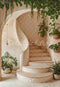 Kate Arche Escaliers Verdure Simple Toile de fond conçue par Emetselch - Kate Backdrop FR