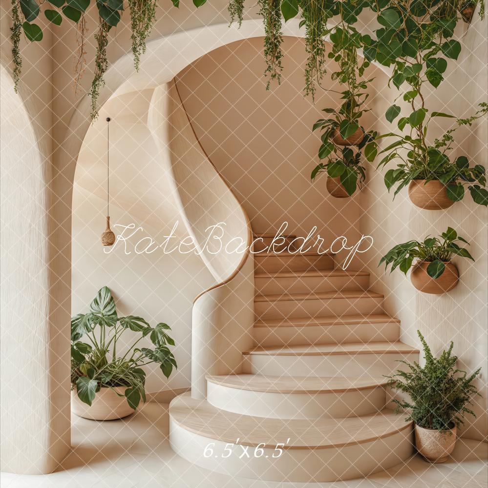 Kate Arche Escaliers Verdure Simple Toile de fond conçue par Emetselch - Kate Backdrop FR