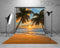 Kate Sweep Mur-à-Sol Plage Tropical Palmier Toile de fond conçue par Emetselch - Kate Backdrop FR