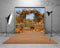 Kate Sweep Mur-à-Sol Automne Citrouille Récolte Arche Toile de fond conçue par Emetselch - Kate Backdrop FR