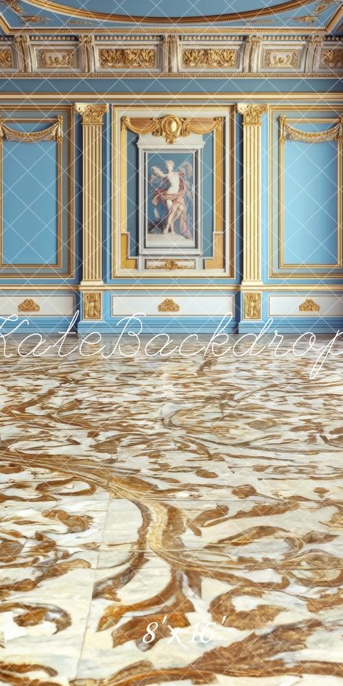Kate Sweep Mur-à-Sol Chambre Royale Élégant Toile de fond conçue par Lidia Redekopp - Kate Backdrop FR