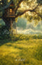 Kate Conte de fées Cabane dans les arbres Forêt Toile de fond conçue par Emetselch - Kate Backdrop FR