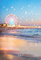 Kate Été Grande Roue Plage Bokeh Toile de fond conçue par Chain Photographie - Kate Backdrop FR