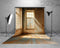 Kate Sweep Mur-à-Sol Fenêtre Ensoleillée Chambre Mode Toile de fond