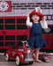 Kate Mur de briques Caserne de pompiers Toile de fond conçue par Arica Kirby - Kate Backdrop FR