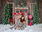 Kate Sapin de Noël Cacao chaud Hiver Toile de fond conçu par Emetselch
