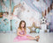 Kate Anniversaire Rêves Carrousel Licorne Toile de fond conçue par Mandy Ringe - Kate Backdrop FR