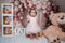 Kate Ballon en arc Macramé mat Tenture Toile de fond en Laine conçue par Mandy Ringe - Kate Backdrop FR