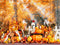 Kate Automne Extérieur Anniversaire Citrouilles Toile de fond conçue par Emetselch - Kate Backdrop FR
