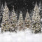 Kate Noël Forêt Neige Nuit Toile de fond pour la photographie - Kate Backdrop FR