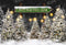 Kate Sapin de Noël Ferme Nuit Lumière Toile de fond pour la photographie - Kate Backdrop FR