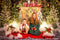 Kate Nuit Cacao chaud Arbres de Noël Toile de fond conçu par Emetselch - Kate Backdrop FR