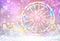 Kate Bokeh Fantaisie Grande roue Rose Enfant Toile de fond conçue par GQ - Kate Backdrop FR