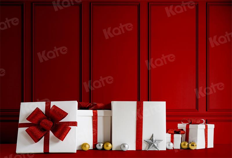 Kate Noël Mur Rouge Cadeaux Vintage Toile de fond pour la photographie