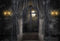 Kate Halloween Château Nuit Lune Nuage Toile de fond conçue par Uta Mueller Photographie - Kate Backdrop FR