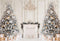 Kate Noël Cheminée Blanc Mur Vintage Cadeaux Toile de fond pour la photographie - Kate Backdrop FR