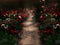 Kate Saint Valentin Roseraie Chemin Toile de fond pour la photographie - Kate Backdrop FR