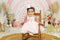 Kate Boho Arc-en-ciel Rose Toile de fond conçu par Ashley Paul - Kate Backdrop FR