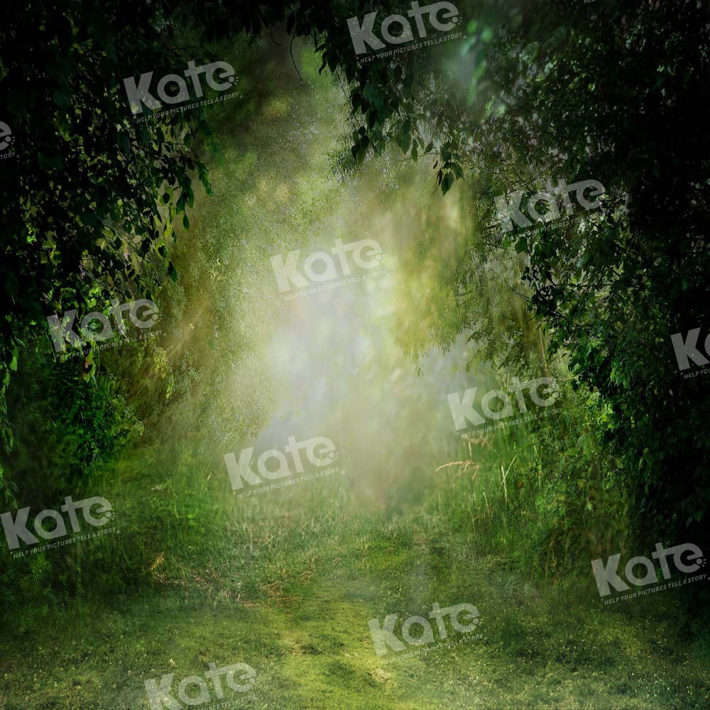 Kate Printemps Vert Jungle Forêt Toile de fond Conçu par Chain Photographie - Kate Backdrop FR