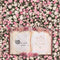 Kate Rose Livre Fleurs Saint-Valentin Toile de fond conçu par Ashley Paul - Kate Backdrop FR