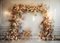 Kate Beaux-Arts Arche fleurie Anniversaire Mariage Toile de fond conçue par Mini MakeBelieve - Kate Backdrop FR