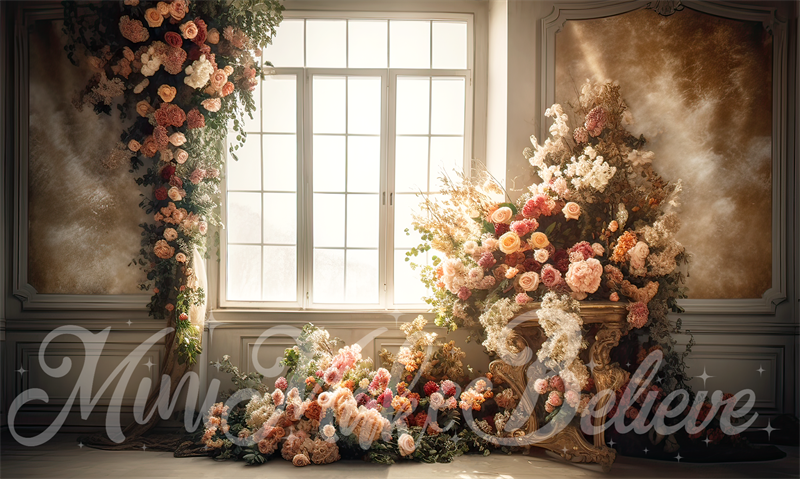 Kate Beaux-Arts Chambre Anniversaire Mariage Toile de fond conçue par Mini MakeBelieve - Kate Backdrop FR