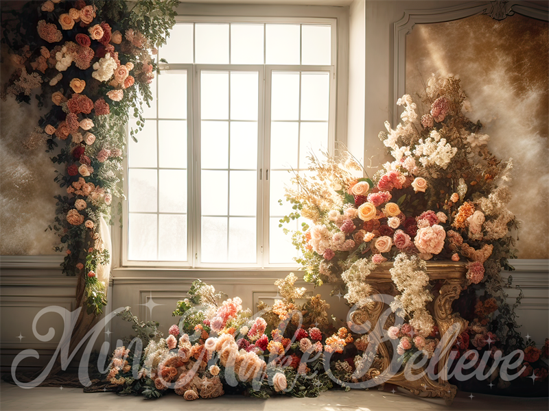 Kate Beaux-Arts Chambre Anniversaire Mariage Toile de fond conçue par Mini MakeBelieve - Kate Backdrop FR
