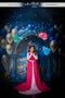 Kate Anniversaire Prince Ballons Château Toile de fond conçu par Ashley Paul