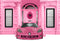 Kate Rose Maison Voiture Poupée Fantaisie Toile de fond conçu par Ashley Paul - Kate Backdrop FR