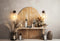 Kate Bohème Porte Bureau Lampe Toile de fond Conçu par Chain Photographie - Kate Backdrop FR