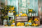 Kate Citrons Porte vintage Été Toile de fond Conçu par Chain Photographie - Kate Backdrop FR
